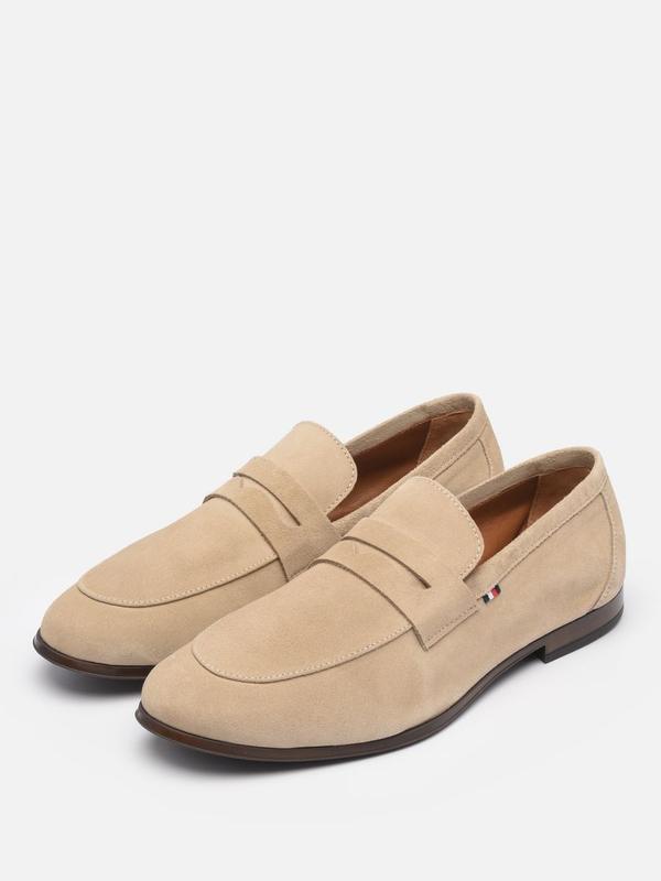 Лоферы замшевые классические 215002761